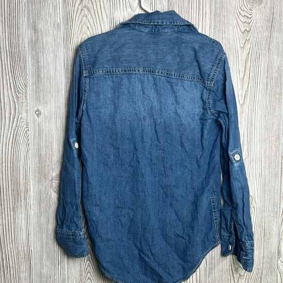 Youth Denim Button Up Gap Size Small - Picture 4 of 4